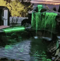 Check out our gorgeous water scapes with waterfalls, koi ponds, water features, and outdoor lighting. From breathtaking pathways to landscape boulders and wildlife, backyard leisure will never be the same. 